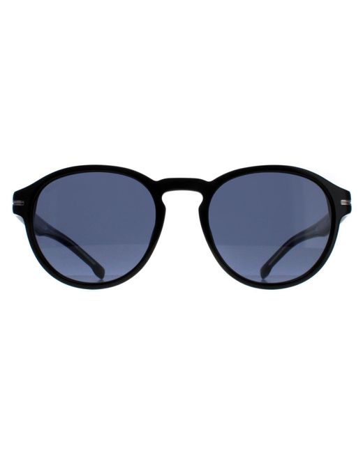 Boss Blue Round Acetate Sunglasses BOSS 1506/S for men