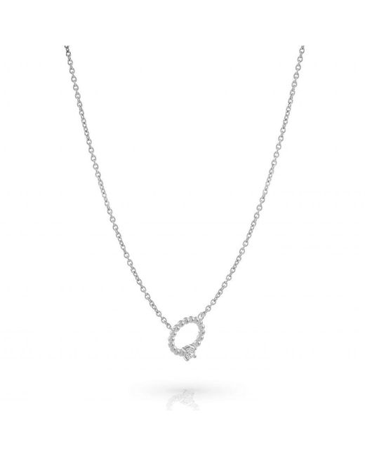 Orphelia Metallic 'Premium' 925 Sterling Necklace