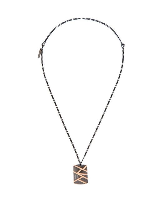 Police Blue Pj26485Psbr.01 Necklace for men