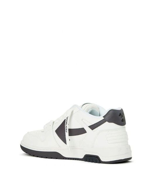 Off-White c/o Virgil Abloh White And Black Out Of Office Sneakers for men
