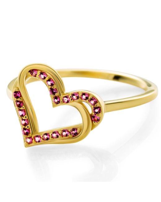 Orphelia Metallic 'Cecilia' 925 Sterling Ring