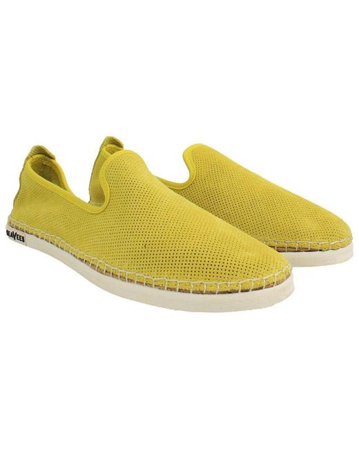 Seavees Yellow Seavess Ocean Park Espadrilles Suede