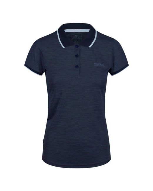Regatta Remex Ii Polo Hals T-shirt (donkere Denim) in het Blue
