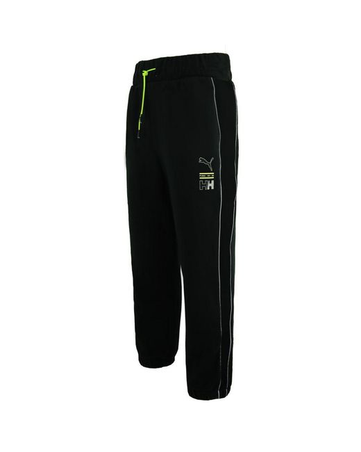 PUMA Black X Helly Hansen Stretch Waist Joggers Bottoms 598286 01 Cotton for men