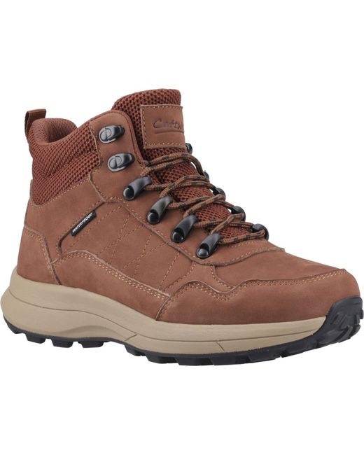 Cotswold Brown Oddington Nubuck Hiking Boots