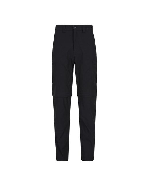 Mountain Warehouse Trek Stretch Broek (zwart) in het Blue voor heren