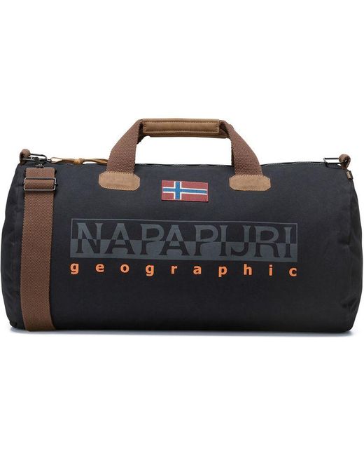 Napapijri Black Bering Holdall for men