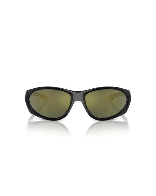 Arnette Green Black Resin Sunglasses