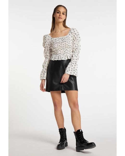 myMo Longsleeve Wolwit in het White
