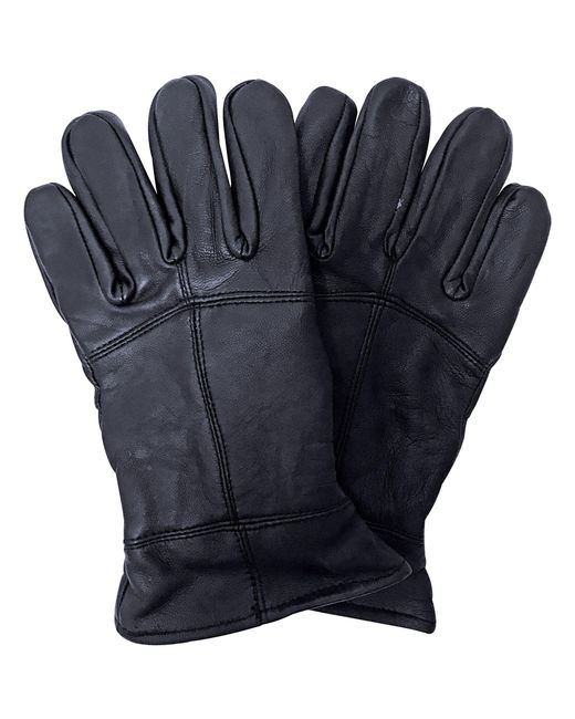 THMO Blue Thinsulate Leather Gloves for men