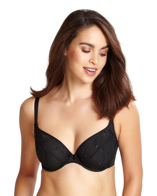 Panache Black Tango Plunge Underwire Bra