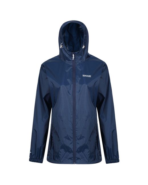 Regatta Blue Ladies Pk It Jkt Iii Waterproof Hooded Jacket