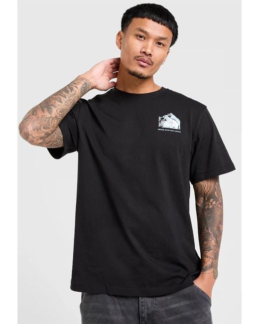 The North Face Black Dark Matter T-Shirt for men
