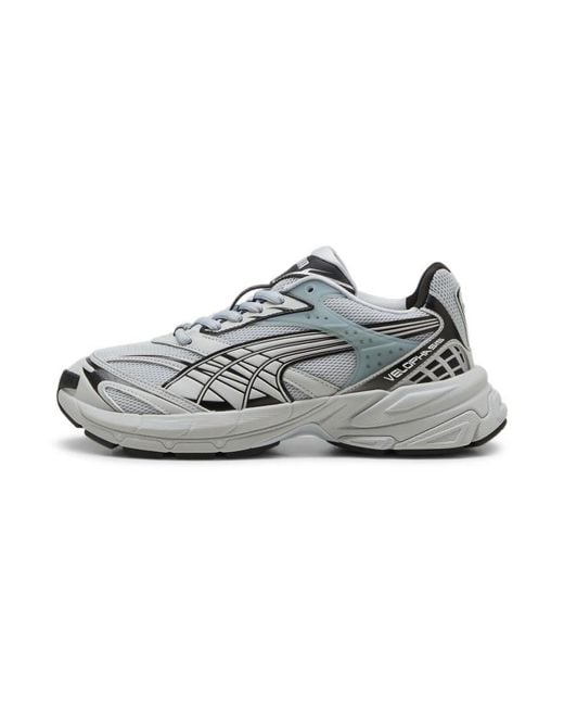 PUMA Gray Velophasis Always On Sneakers Trainers for men