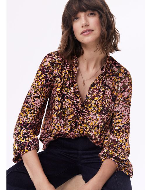 Baukjen Brown Mavis Blouse