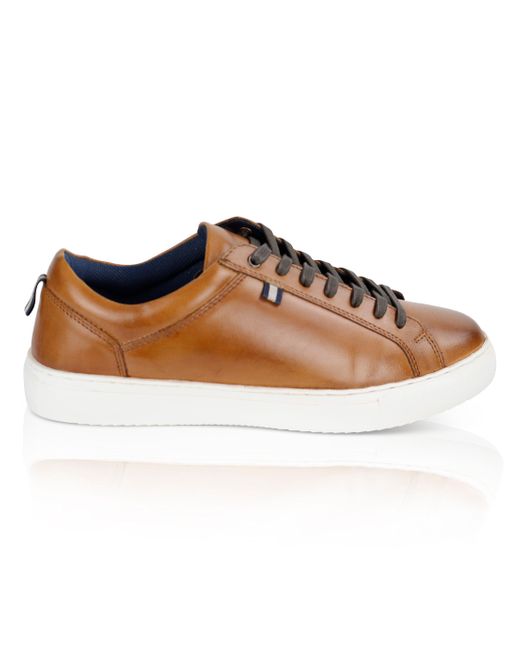Silver Street London Brown Holden Trainers Dark for men