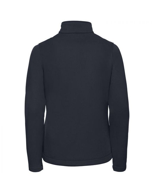 Russell Blue Ladies Smart Soft Shell Jacket (French)