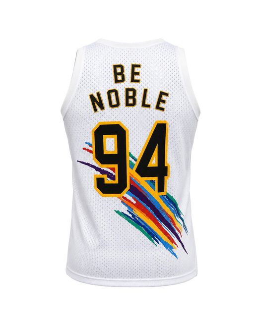 Mitchell & Ness White Branded Frank Jersey for men