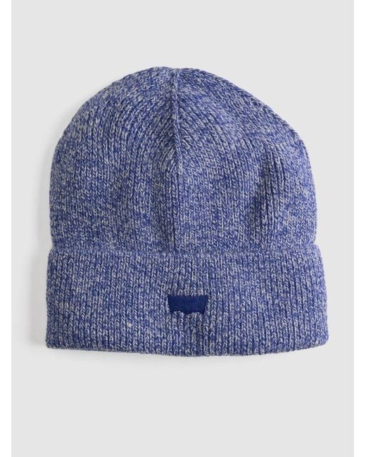 Levi's Blue Levi's Surf Essential Beanie for men