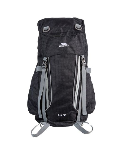 Trespass Black Trek 33 Rucksack/Backpack (33 Litres)