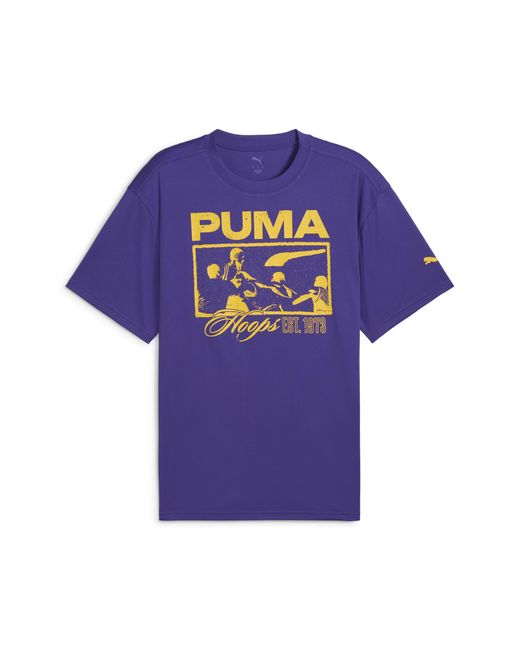 PUMA Purple Rival Rage T-Shirt 1 for men
