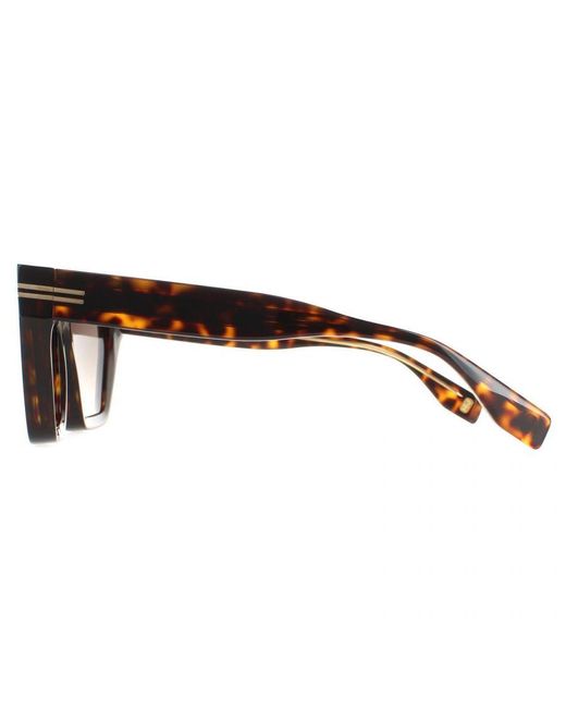 Marc Jacobs Brown Cat Eye Havana Crystal Gradient Mj 1001/S Sunglasses