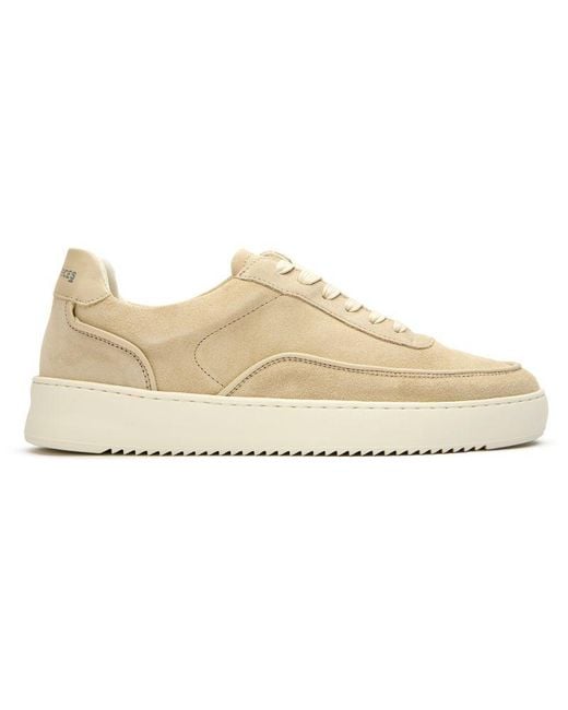 Filling Pieces Natural Mondo Suede Lux Trainers for men