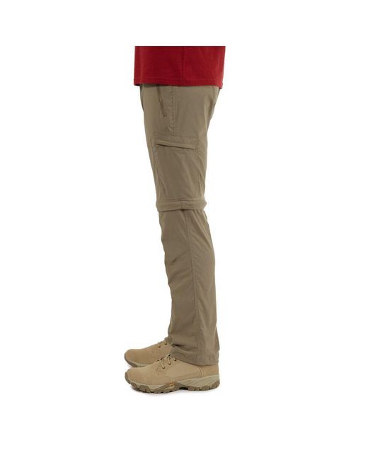 Craghoppers Natural Nosilife Pro Convertible Ii Trousers (Pebble) for men
