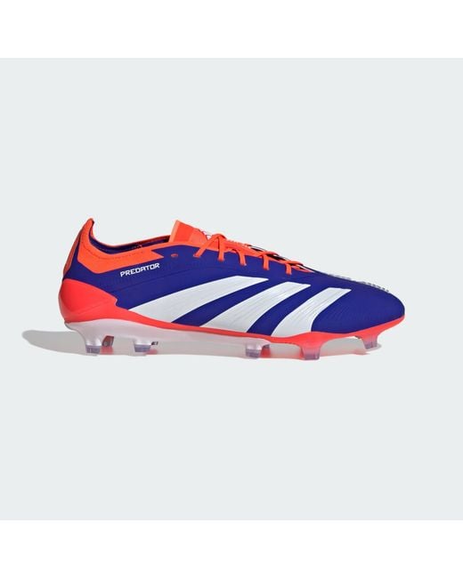 Adidas Originals Blue Predator Elite Firm Ground Boots