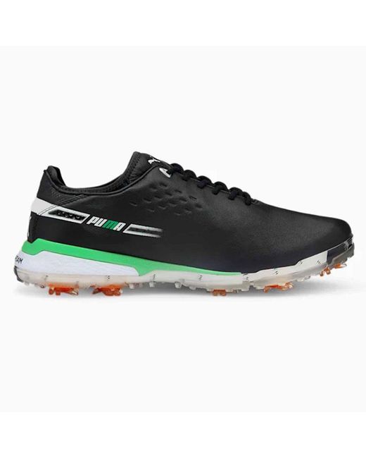 PUMA Black Proadapt Delta X Le Golf Shoes Leather for men