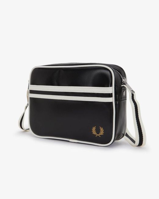 Fred Perry Black Mini Shoulder Bag for men