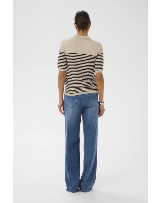 Kaffe Pullover Kalizza Pullover Regular Fit in het Blue