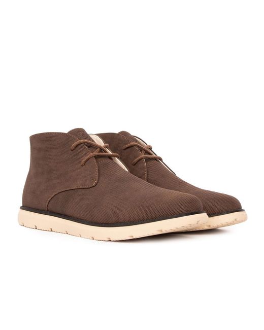 Duck and Cover Brown Oakwood Boots for men