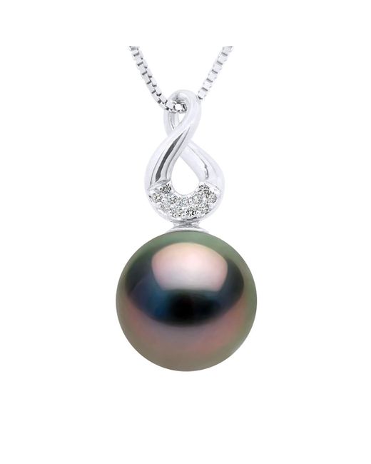 Ateliers Saint Germain Blue Pendant Eight Diamonds 0,03 Cts
