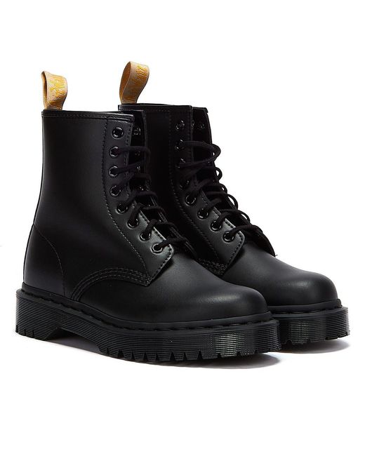 Dr. Martens Shop Voor Vegan 1460 Bex Mono Zwarte Laarzen in het Black