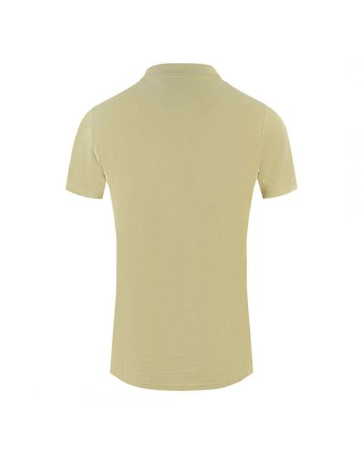 Aquascutum Green London Classic Polo Shirt for men