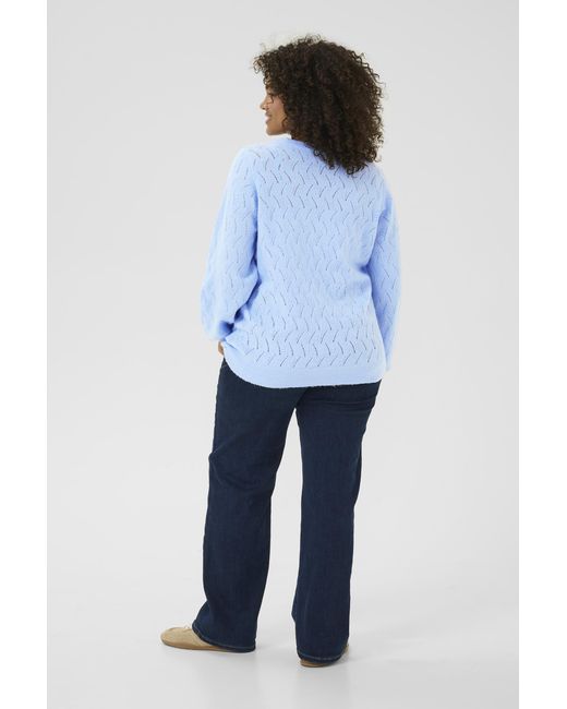 Kaffe Vest Regular Fit in het Blue