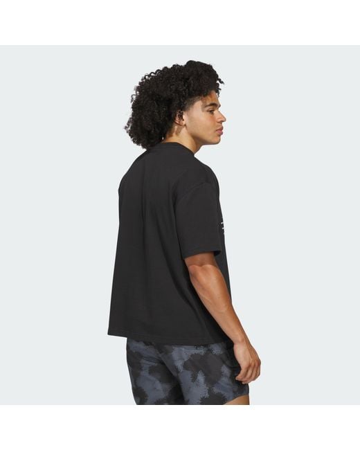 Adidas Originals Black Anthony Edwards Tee for men