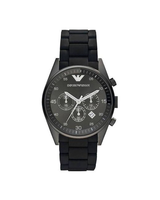 Emporio Armani Black Chronograph Watch Ar5889 for men