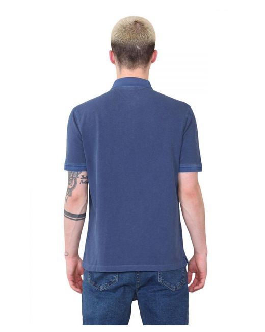 Marks & Spencer Blue M&S Ss Polo Shirt for men