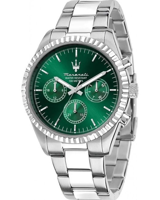 Maserati Green R8853100044 Competizione Watch for men