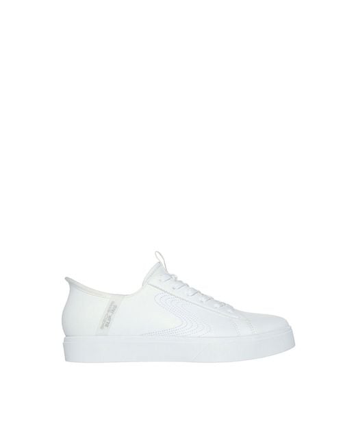Skechers White Eden Lx Royal Stride Slip
