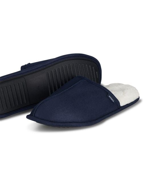 Farah Blue Ahlers Tan Slipper for men