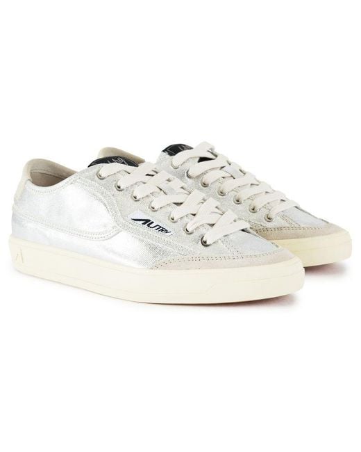 Autry White Windscape Low Trainers