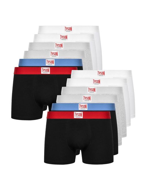 Tyson Red 12Pk Boxer Shorts for men