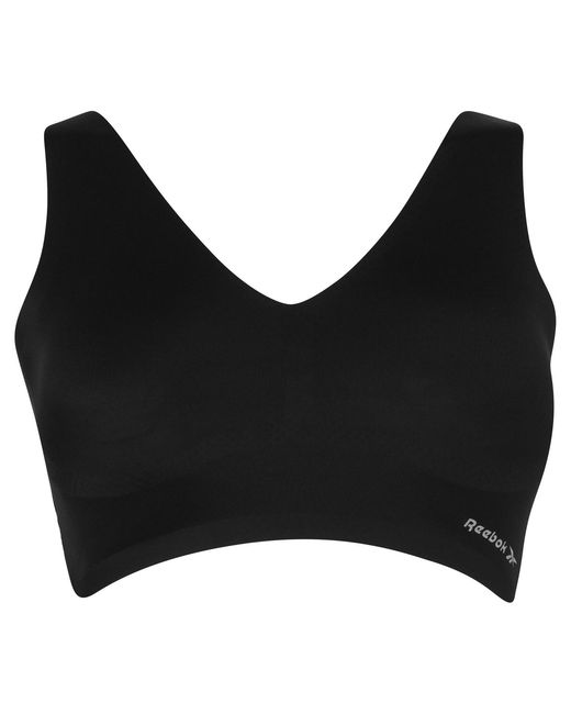 Reebok Black Amina Sports Bra