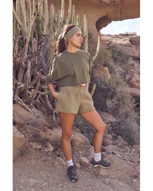 DSGN Studio Brown Heavyweight Washed Sweat Short