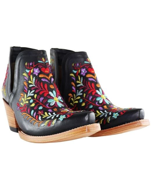 Ariat Blue Dixon Floral Wester Boots