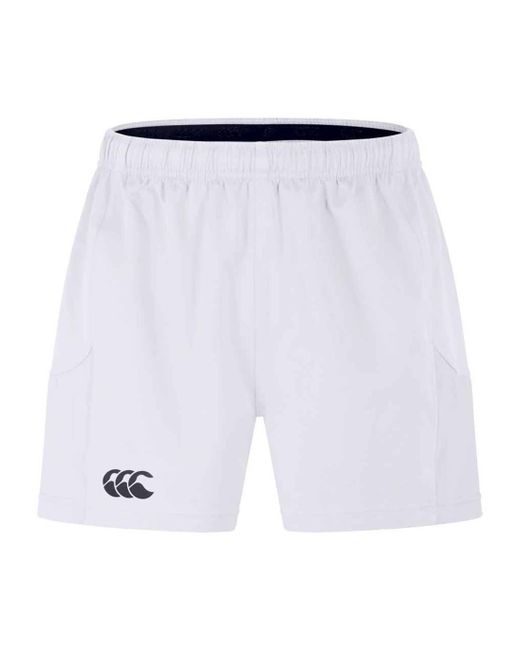 Canterbury White Advantage 2.0 Shorts