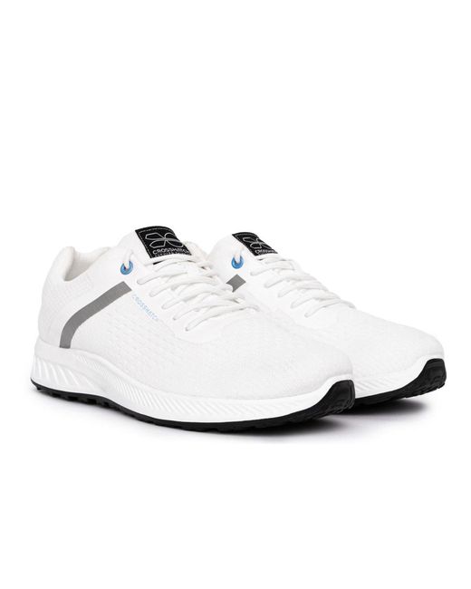 Crosshatch Black Kamran Trainers for men